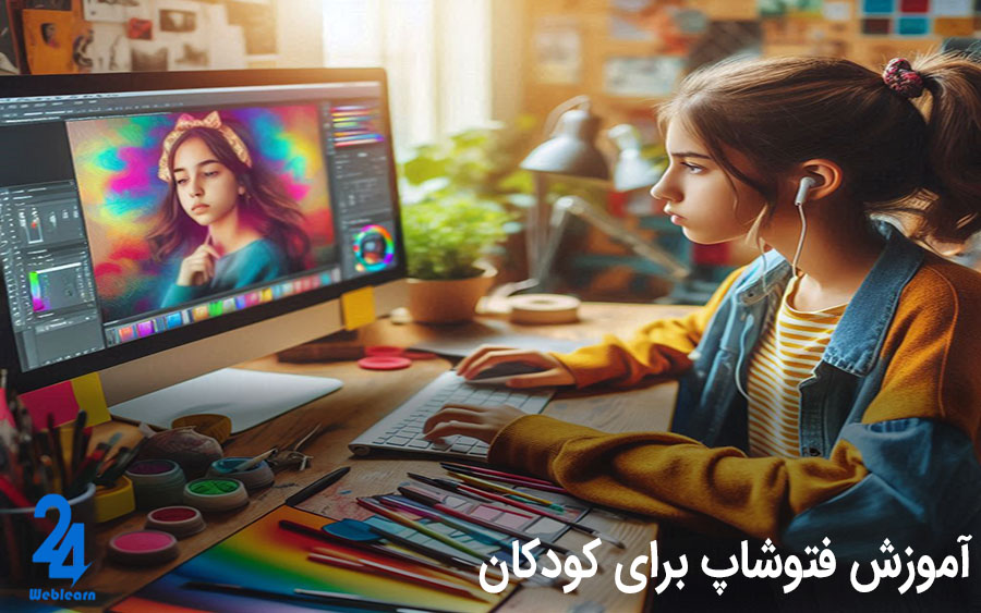 آموزش فتوشاپ برای کودکان