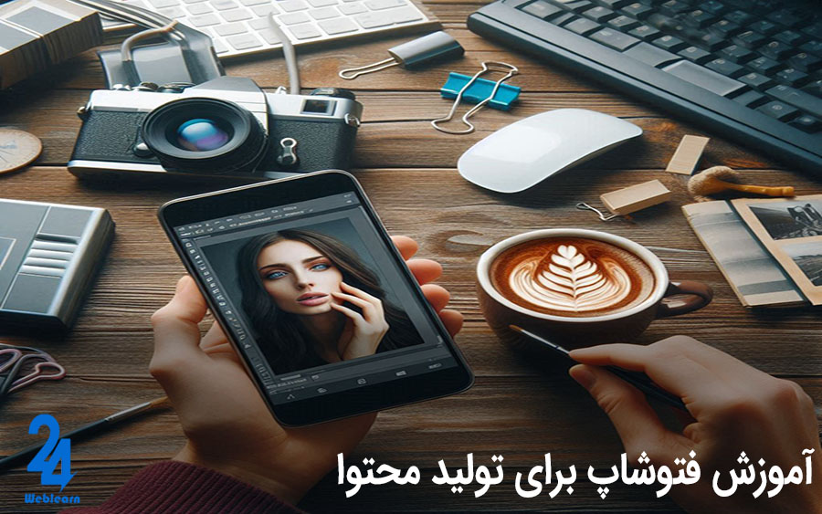 آموزش فتوشاپ برای تولید محتوا