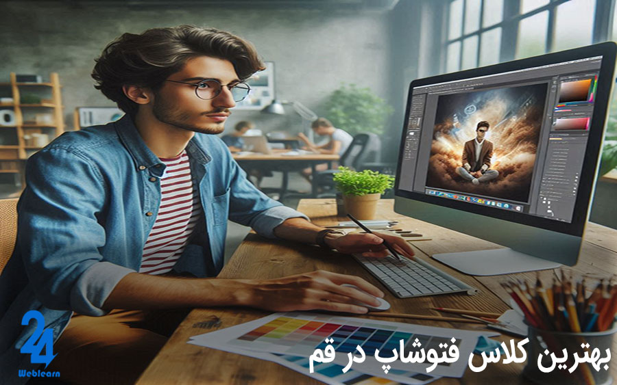 کلاس فتوشاپ در قم