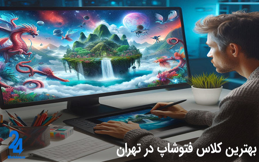 بهترین کلاس فتوشاپ در تهران